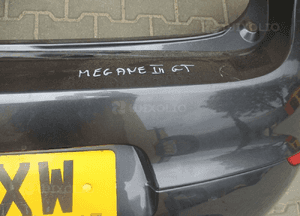 Zderzak tył tylny megane 3 iii gt hb 4xPDC 3