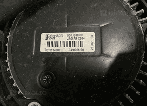 Chłodnica chłodnice komplet z wentylatorem 6W93-19E839 Jaguar XJ X350 X358 2.7 D 2