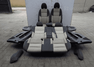 Fotele siedzenia skóra r-design volvo S40 ii fl 1