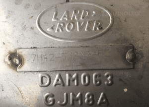 Wydech środkowy 7H12-5H248 LAND ROVER DEFENDER 130 Td4 Puma 2