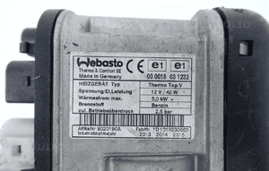 Webasto ogrzewanie postojowe vw touareg caddy golf 6