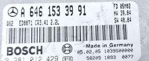 Mercedes-Benz 2.2 CDI Sterownik silnika ECU 0281012429 A6461533991 Nowy 3