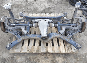 AUDI A7 4G 3.0 TDI WÓZEK ZAWIESZENIA TYLNY SANKI TRAWERS RAMA TYŁ BDB STAN 1