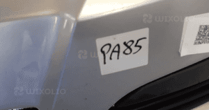 Zderzak przód przedni do opel astra h 3 xenon kod kolor Z157 srebrny 4