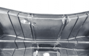 Toyota c-hr 2016- nakładka osłona pasa tylnego bagażnika 64716-F4060 6
