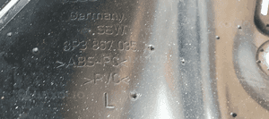 Boczek tapicerka lewy tył tylna lewa Audi A3 8P 3D 8P3867035 5