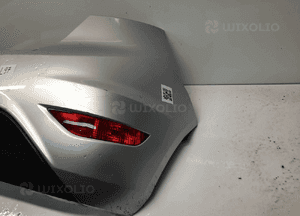 Zderzak tył tylny ford fiesta MK.7 7 vii moondust silver srebrny 4