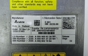 Moduł stacja ładowania mercedes A0009021984 4