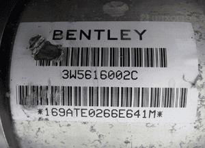 Amortyzator miech poduszka prawy tył continental bentley gt flying 3