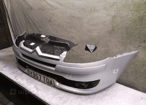 Zderzak przód przedni do citroen C4 vtr ezrc srebrny halogeny 3