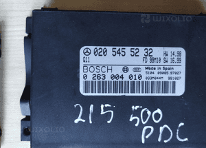 MERCEDES clk c e slk ml gl r e cls moduł PDC - różne numery 8