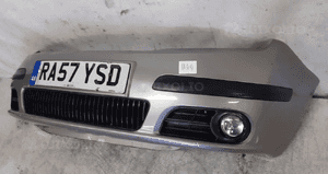 Zderzak przód przedni do skoda fabia i 1 lift fl halogeny 9201 złoty 3
