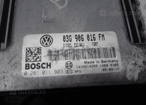 KOMPUTER SILNIKA VW JETTA AUDI 2.0 TDI BKD 03G906016FM 2