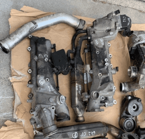 MERCEDES silnik głowica wtryski łapa om642 cdi 280 /3,0/320 głowica misa blok egr wtryski kolektor 3