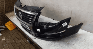 Zderzak przód przedni do vw volkswagen passat B6 LC9Z czarny 4