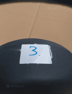 Renault Laguna 3 III kierownica ścięta poduszka 6