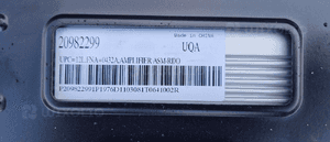 Opel Insignia A wzmacniacz fabryczny infinity 3