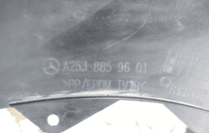 Dokładka kratka zderzaka przód mercedes glc X253 lift 19-22 A2538859601 9