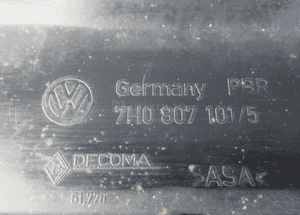 Grill gril atrapa vw transporter T5 7H0 2003- 7