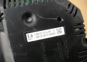 Licznik zegar Toyota Yaris 3 III 11-19r 83800-0UL60 4