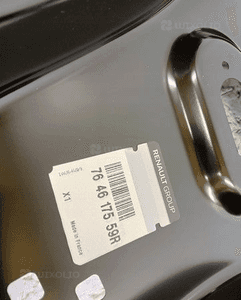 Próg lewy słupek poszycie lewe renault zoe 12- 2