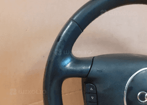 *KIEROWNICA AUDI A3 A4 A6 A8 CZARNA SKÓRA AIR BAG PODUSZKA POWIETRZNA MULTI MULTIFUNKCJA (Lok. 243) 2