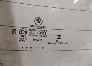 Bmw 3 G20 2023 szyba karoseryjna tył tylna 7427878 2