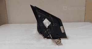 Lusterko elektryczne lewe volkswagen polo 9N lift 6PIN czarny mat 4