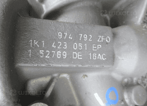 UKŁAD MAGLOWNICA PRZEKŁADNIA KIEROWNNICZA VW AUDI SEAT SKODA SUPERB II 2 1.4 TSI 125KM 1K1423051EP 12