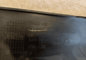 Spoiler dokładka dyfuzor zderzaka tył mini F55 14- 5