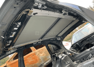 Mercedes r 251 dach panorama szyberdach roleta dachu podsufitka lampka 1
