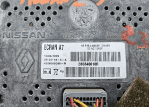 Renault Megane III 3 monitor wyświetlacz ekran 280340010R 3