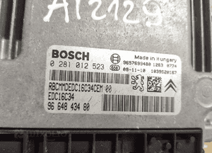 KOMPUTER SILNIKA ECU 1.4 HDI 0281012523 9664843480 2