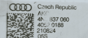 Audi A8 D55 Dociąg drzwi Prawy Tył 4N0837060 5