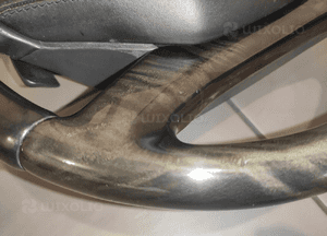 Mercedes s-klasa W221 W216 lift kierownica multi łopatki skóra drewno ideał 13