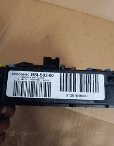 Skrzynka bezpieczników peugeot 407 BSI-S03-00 9655708480 2