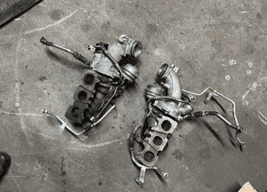 mercedes m276 turbosprężarka lewa prawa turbo turbina 1