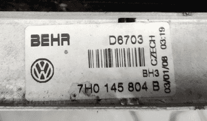 Chłodnice komplet chłodnic wentylator volkswagen transporter T5 2.5 tdi 03- 12