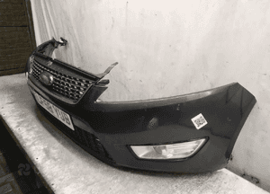 Zderzak przód przedni ford mondeo MK.4 4 iv X6 szary grafitowy halogeny 3