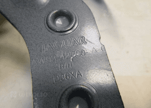Jaguar xj X351 zawias siłownik klapy bagażnika 11