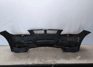 Zderzak przód przedni do bmw serii 3 seria 3 E90 xenon spryski schwarz ii czarny halogeny 5
