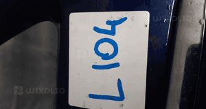Zderzak przód przedni vw volkswagen touran lift fl LD5Q granat granatowy halogeny 2