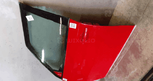 Drzwi przód przednie lewe do skoda fabia ii 2 5D 5 drzwi hb 8151 czerwony 3
