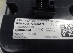 260551225R renault przetwornica moduł led oryginał 3