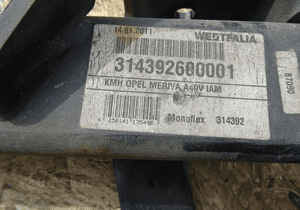 Hak holowniczy opel meriva b 314392600001 5