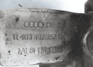 ZWROTNICA PIASTA LEWA PRZÓD AUDI A6 C5 4B3407257D 3