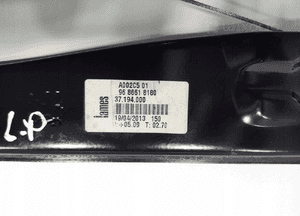 Podnośnik mechanizm szyby lewy przód przedni peugeot 508 i 9686618180 10-14 4