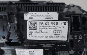 Licznik virtual zegary lcd audi A1 82A 82A920700D 7
