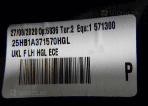 Bmw X1 F48 serii 2 F45 F46 ramka obudowa lusterka 8
