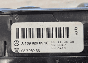 Mercedes W169 A panel sterowania szyb  A1698206510 3